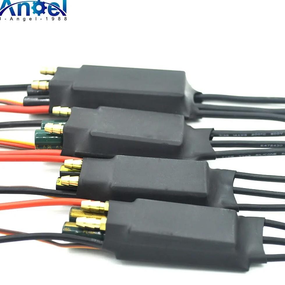 RC ESC TWO-WAY 20A 30A 40A 50A 60A 80A BRUSHLESS ESC WITH UBEC FOR RC CAR RC BOAT REVERSE SHIP FORWA