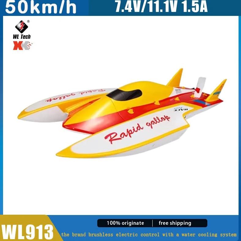 WL TOYS WL913 HIGH-SPEED SHIP REMOTE CONTROL BRUSHLESS LARGE SHIP FAST BOAT WATER COOLING SYSTEM ANT