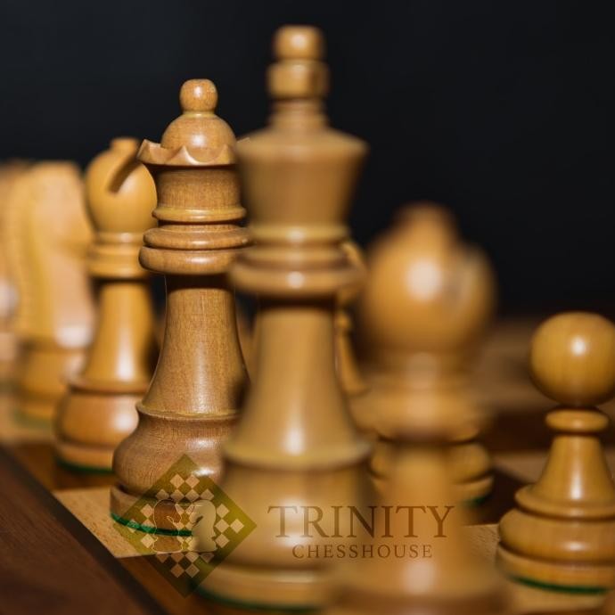 NEW PRODUK WOODEN CHESS FISCHER DGT WIDE-BASED QUADRUPLE WEIGHTED-CATUR KAYU DGT 