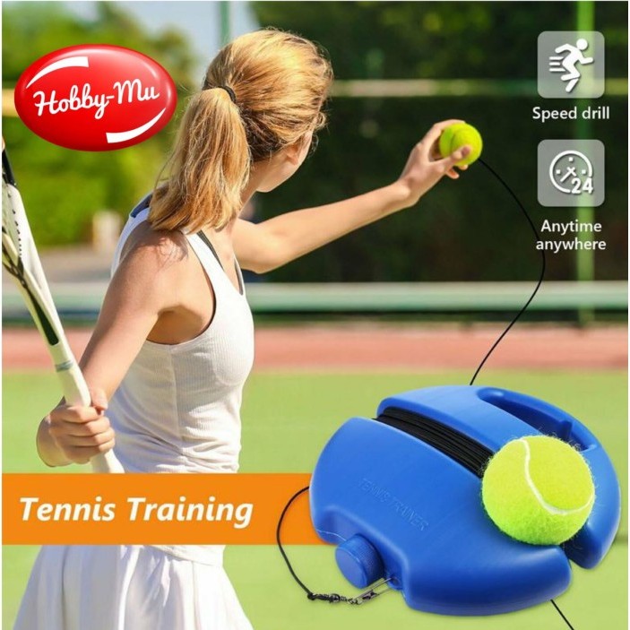 Alat Pelatihan Tennis - Latihan Bola Tenis Lapangan - Olahraga