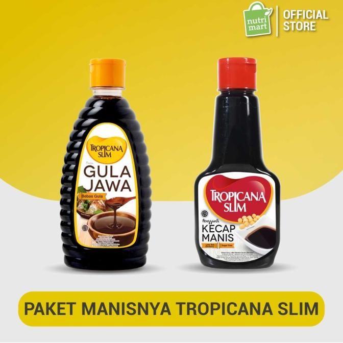

Tropicana Slim Gula Jawa 350ml + Kecap Manis 200ml