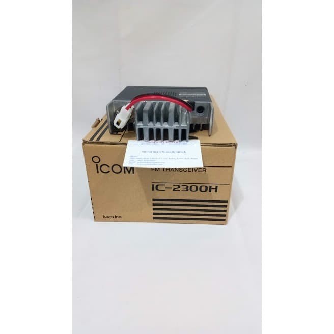 TERBARU RADIO RIG ICOM IC-2300 H VHF 65 W MIC HM133 NEW ORI BERGARANSI
