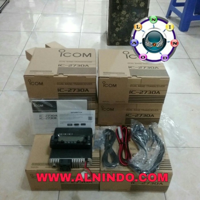 TERBARU RADIO RIG ICOM IC 2730A DUALBAND ORI - RADIO RIG DUALBAND ICOM 2730A