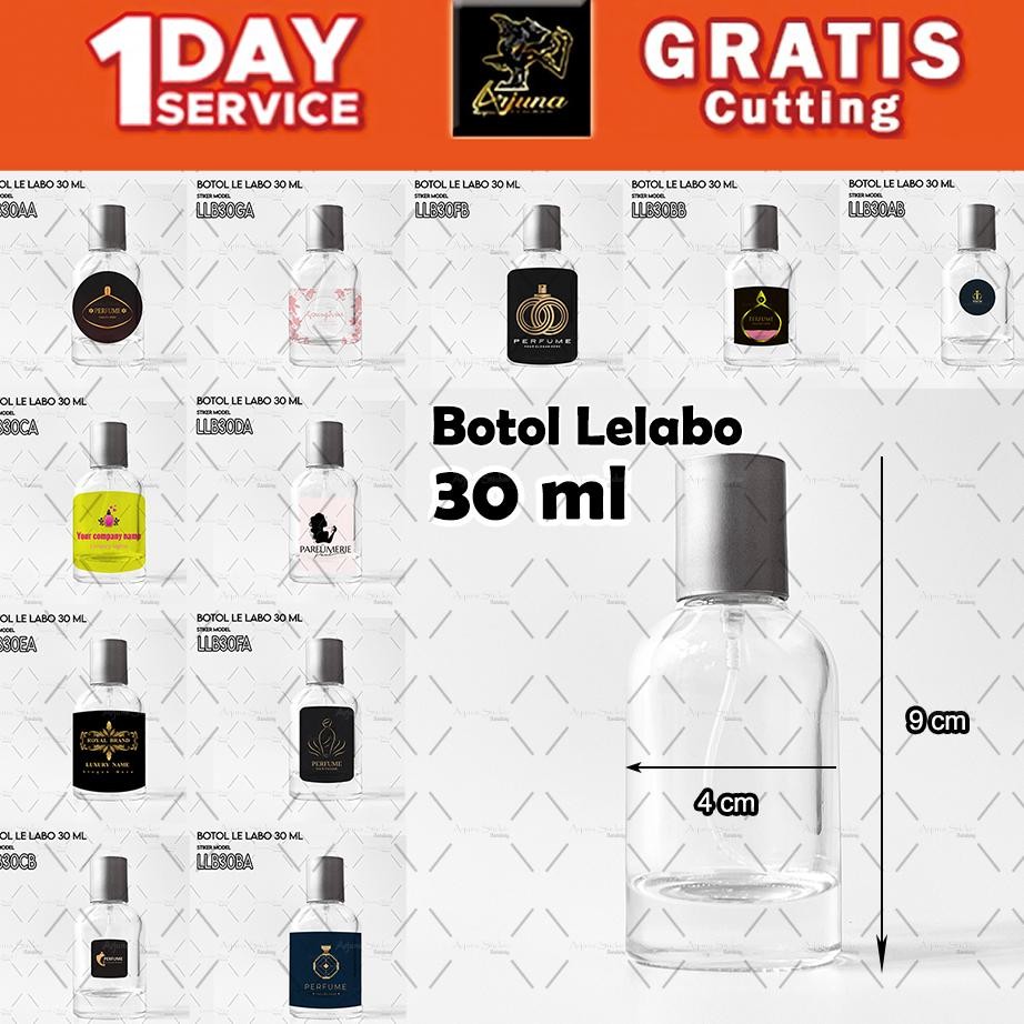 

Stiker Botol Parfum Lelabo 30 Ml Parfume Stier Label Custom Le Labo Bahan Glossy