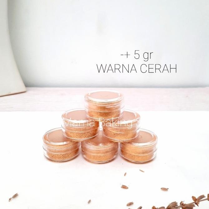

Edible Gold Luster Lustre Duster Dust Gold Powder Topping Bubuk Emas Terlaris