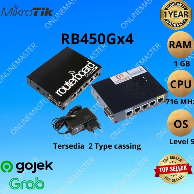 Mikrotik Routerboard RB450Gx4