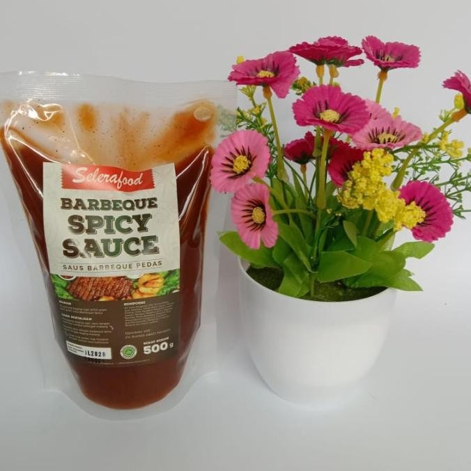 

#PAKET 2 Saus BBQ Spicy Selerafood isi 4 pack berat 500 gr/pack