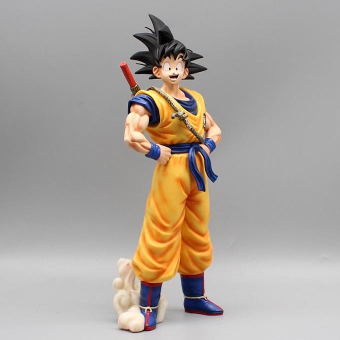 Action Figure Son Goku Dragon Ball SomerSault Cloud Standing DBZ Pvc