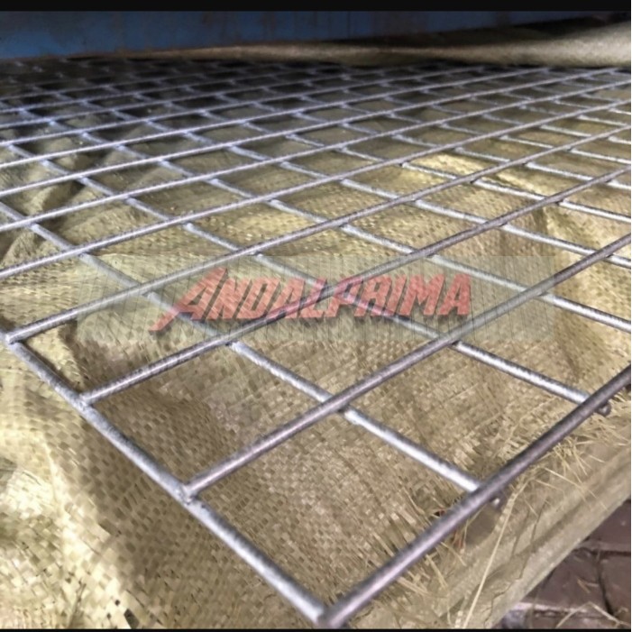 Galvanis Mesh Lembaran 1.20 x 2.40m tebal 4mm - Wiremesh Galvanis