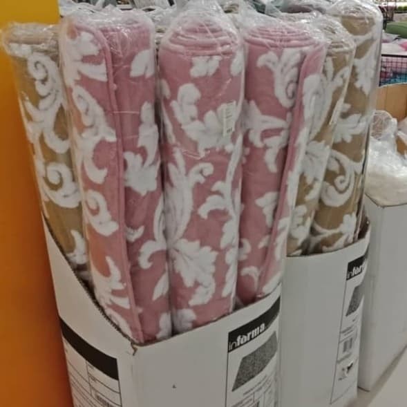 Karpet INFORMA Karpet Rectangle 180x130 Cm /Karpet Bulu lembut elegant