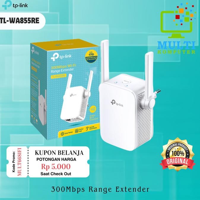 TP-LINK TL-WA855RE WiFi Range Extender / Repeater TL WA855RE