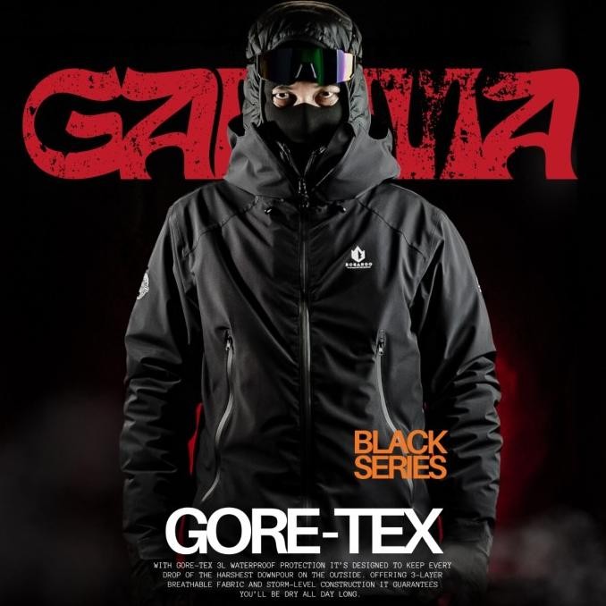 BEBAS ONGKIR - BOGABOO JACKET GORETEX 3 LAYER GAMMA WATERPROOF Pria Wanita outdoor