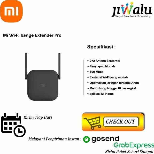 Repeater / Penguat Signal Wifi / Range Extender Xiaomi Amplifier Pro