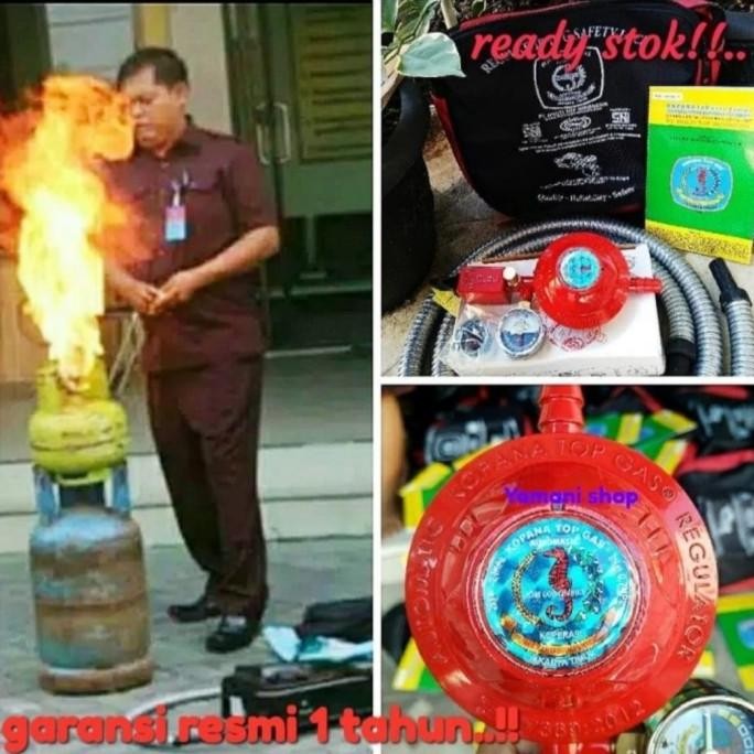 REGULATOR KOPANA TOP GAS PERTAMINA BERGARANSI 1 TAHUN GARANSI ORIGINAL