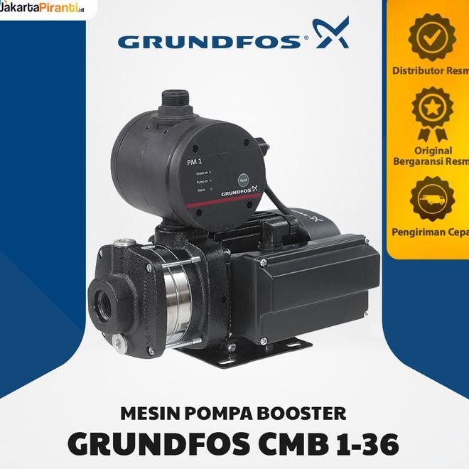 Pompa Booster / Dorong Grundfos Cmb 1-36 Asli