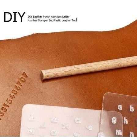 

Baru Letter Number Leather Stamper Set - Alat Cetak Huruf Bahan Kulit