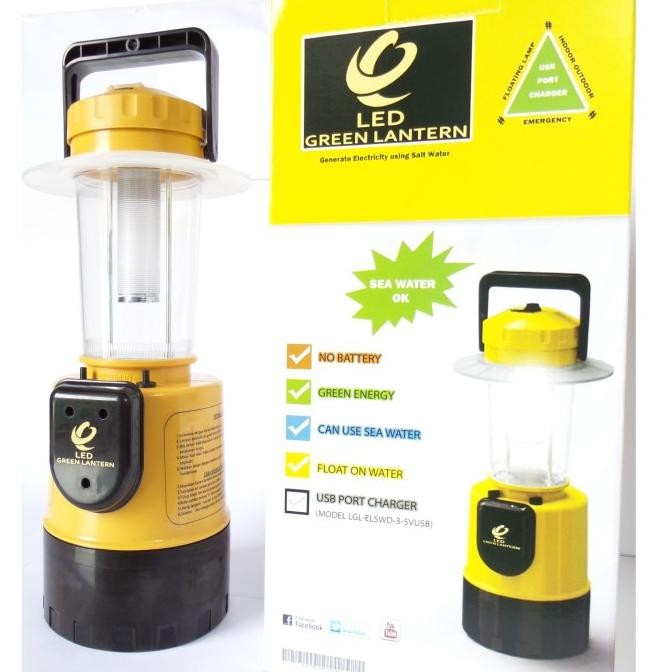 

lampu air garam atau laut