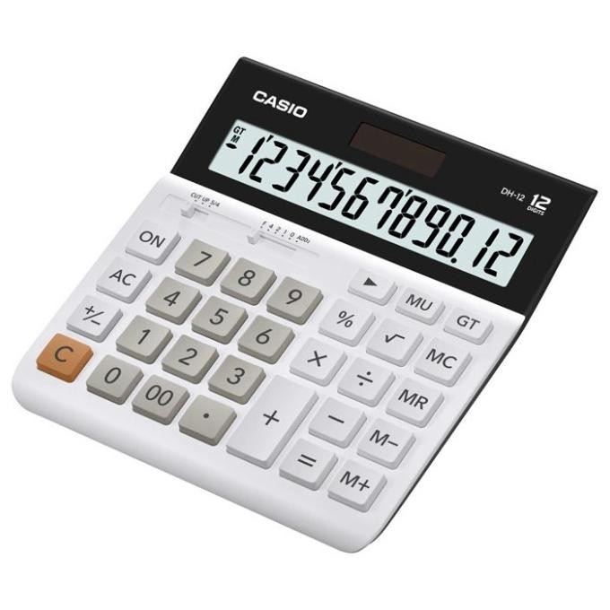 

Kalkulator Meja Casio Dh-12 Office Wide H Series Desktop Calculator