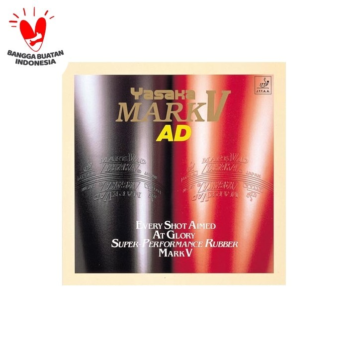 Karet Tenismeja Yasaka Mark V Ad