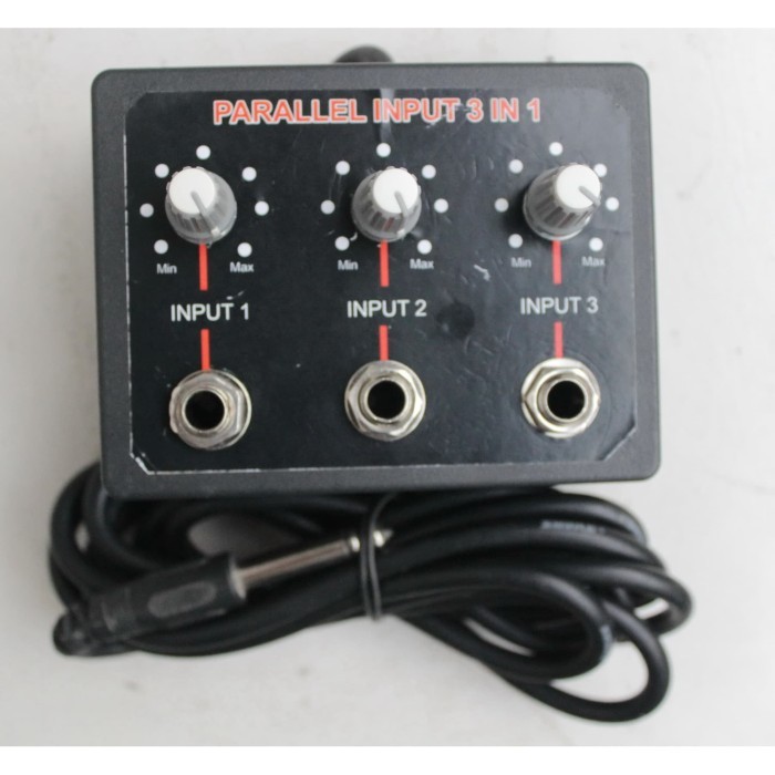 Promo Paralel Input Mic 3 In 1