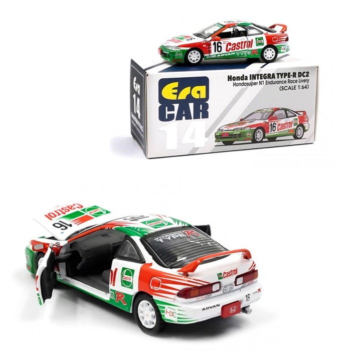 1/64 ERA CAR HONDA INTEGRA TYPE-R DC2 CASTROL