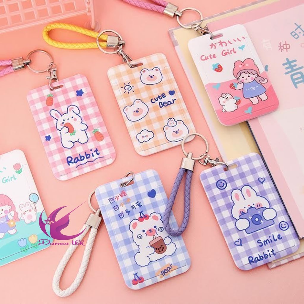 

Id Card Holder 7228 V-tec Fancy Gantungan Id Card Penanda Koper