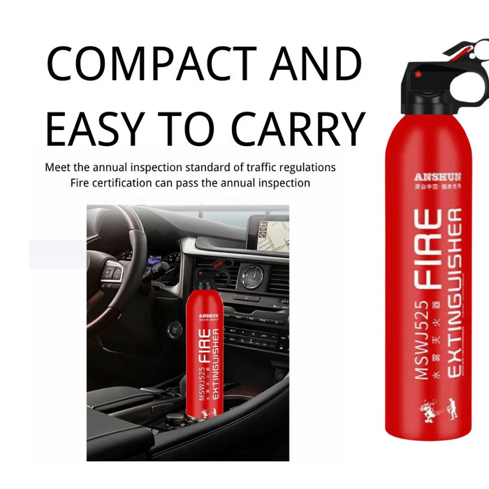 Apar Tabung Pemadam Api Mini Portable Mobil Flame Extinguisher