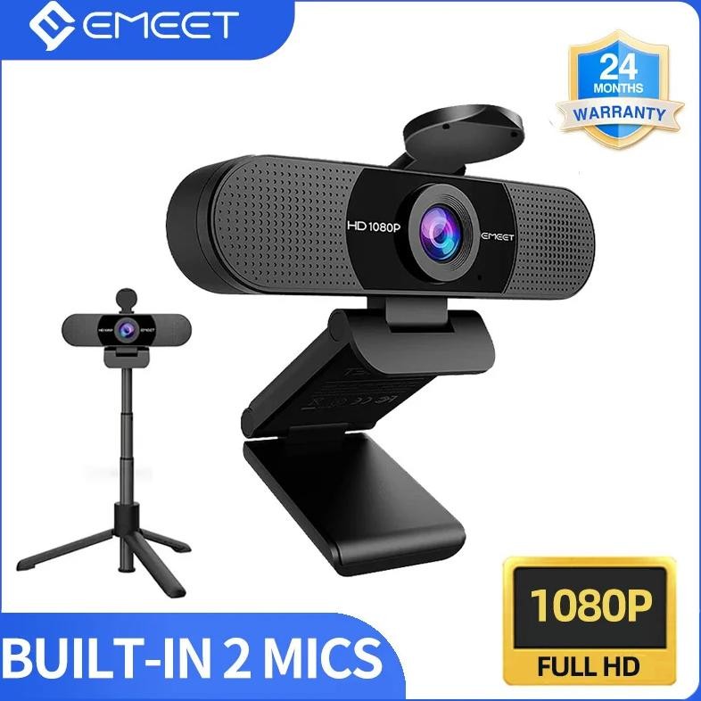 1080P WEBCAM FULL HD WEB CAMERA EMEET C960 WITH TRIPOD & MICROPHONE COMPUTER CAMERA WITH STAND FOR Z