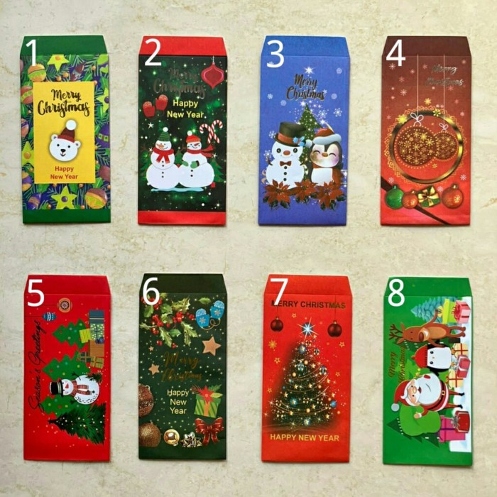 

Natal Amplop Natal isi 10 / Angpau Natal isi 10 / Amplop Merry Christmas Limited