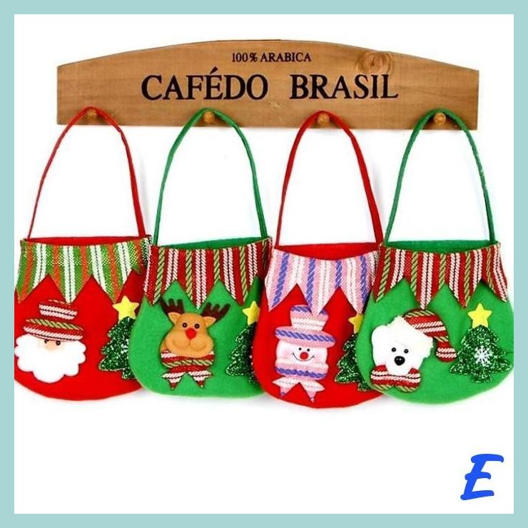 

| MIS | TAS PERMEN NATAL SANTA SOUVENIR BAG MURAH KADO CHRISTMAS GIFT GROSIR