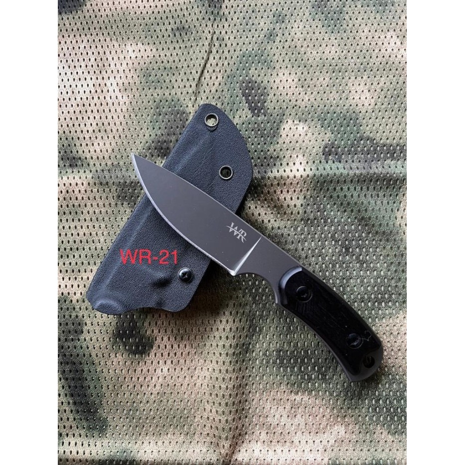 EKSLUSIF Pisau Tactical Kydex WR 21 / Pisau WR Tactical Outdoor / Pisau Camping