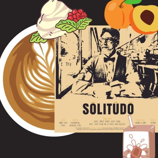 

Solitudo - Full Arabika Espresso - West Java - Biji Kopi