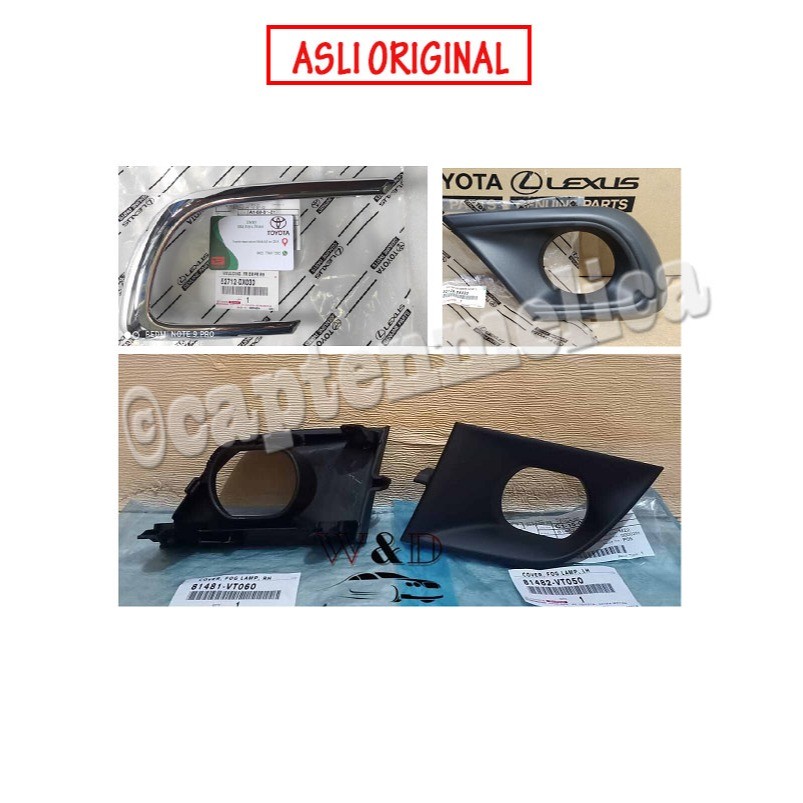 ORI Ring List Lis Cover Garnish FOG LAMP FOGLAMP Lampu Depan SOROT KABUT Kijang Innova Inova Zenix G