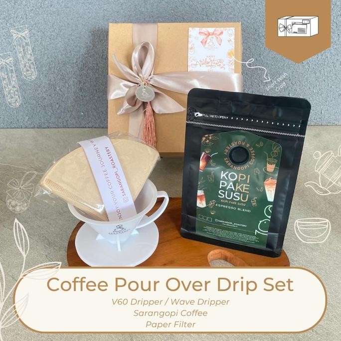 

Rgh Coffee Pour Over Drip Set - Kado Kopi Healthy Hampers Gift Souvenir