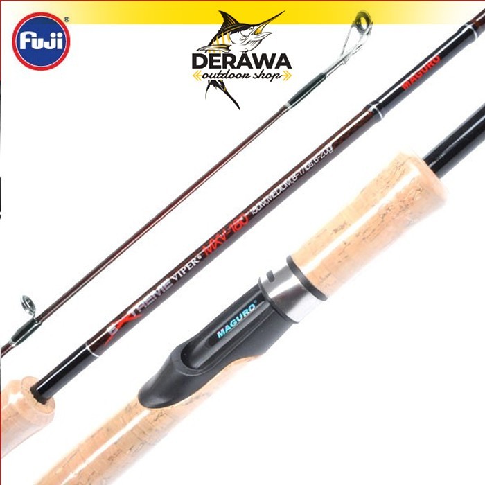 Terlaris Joran Maguro Extreme Viper 150 165 180 Pancing Carbon Ori Derawa
