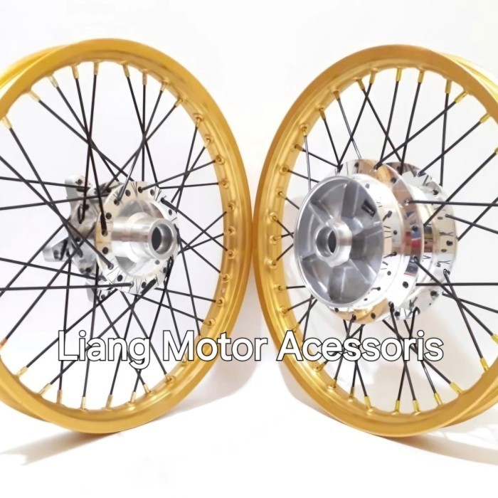 Sepaket Velg TK Racing Ring 17 Tromol Set Jari2 - Yamaha Vixion - R 155 / R15 V3 / VVA / XSR 155 /
