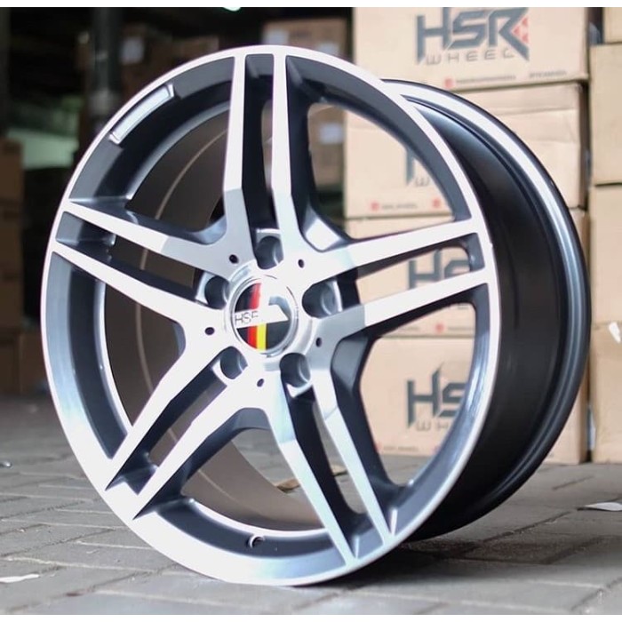 Velg Mobil HSR Tipe BERLIN Ring 17 Mercy Ertiga HRV SX4 CRV Xover Dll