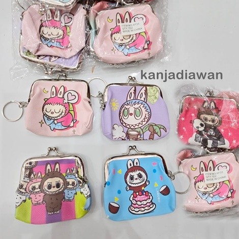 Dompet Behel Labubu Lotso Sanrio Dompet koin Lotso
