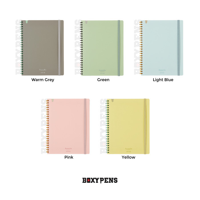 

Kokuyo Softring Notebook Soofa A5