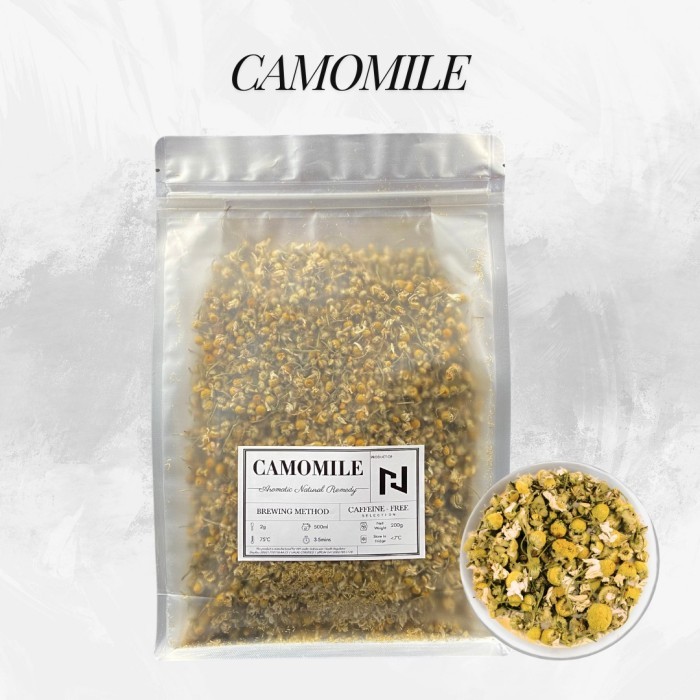 

German Chamomile Tea 1 KG 200 gram 500 gram Tisane Camomile Tea kilo curah teh bunga kamomil