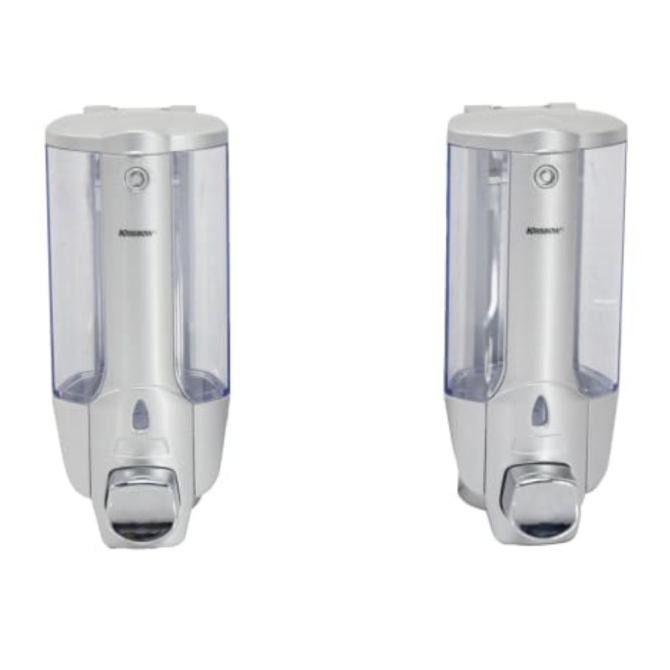 Dispenser sabun krisbow 2pcs 380 ml / tempat sabun cair / krisbow