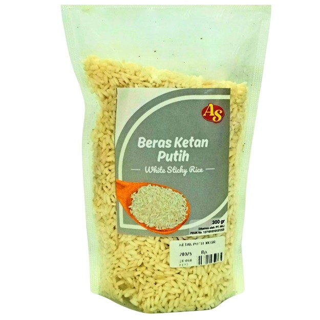 

S20075 AS BERAS PUTIH KETAN 300GR MAJU BERSAMA (20250530)