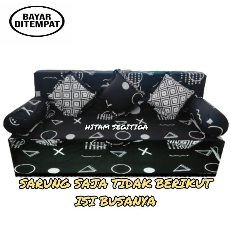 (MOTIF BARU) Sarung sofabed inoac/royal tebal 20cm / Sprei sofa bed no 1 dan 2