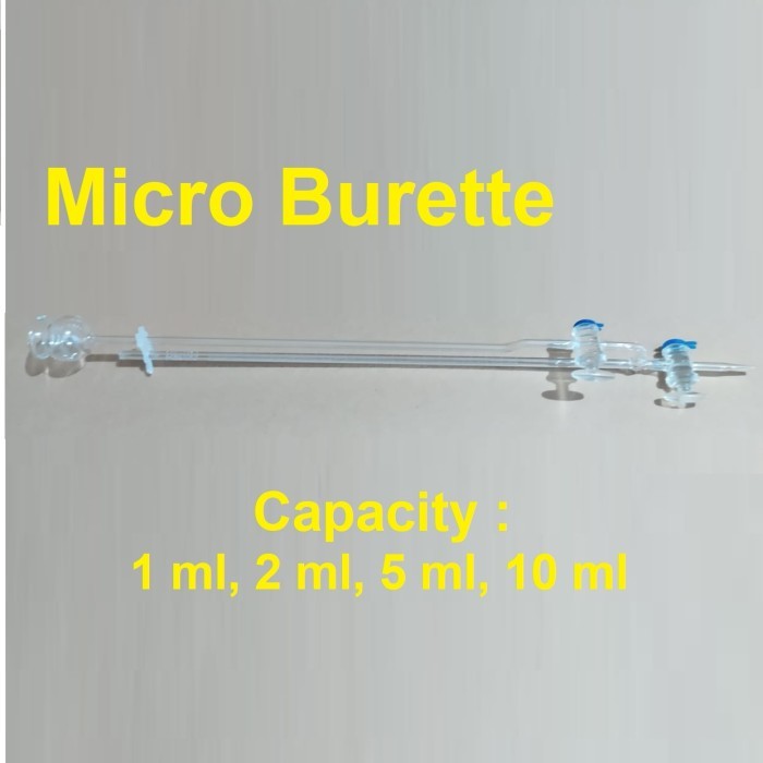 Micro Buret 1 Ml 2 Ml 5 Ml 10 Ml Microburet Mikro Burette Mikroburet