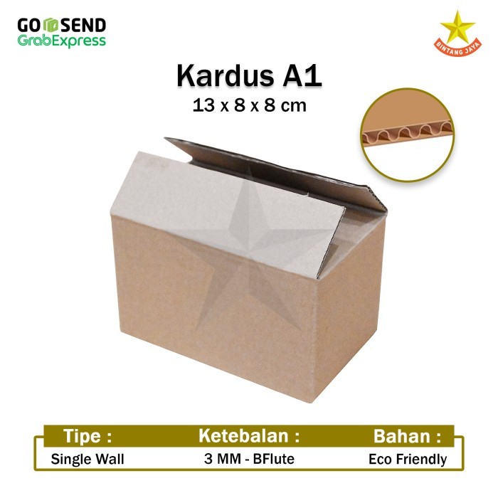 

Kardus - Box - Kotak - Packing - Karton - Dus - Hampers 13 x 8 x 8 cm