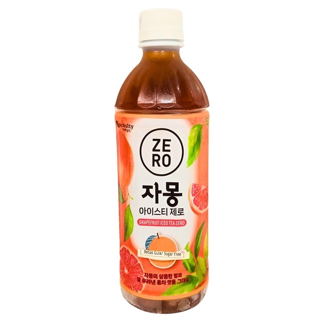 

S18818 MCNULTY ZERO GRAPEFRUIT ICED TEA MINUMAN BERPERISA 500ML BTL MAJU BERSAMA (20250131)