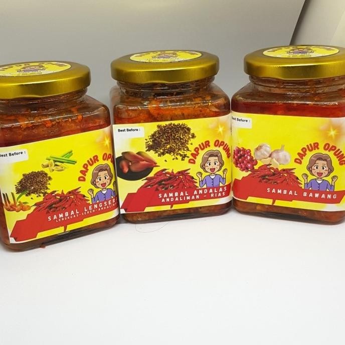 

paket sambal dapur opung