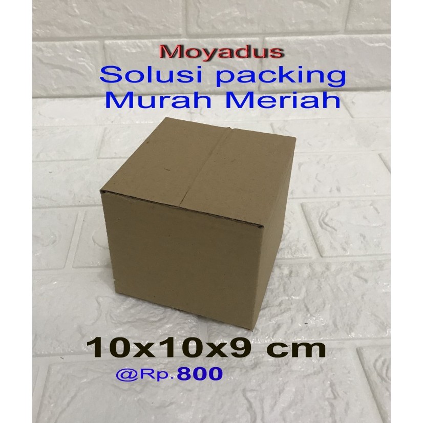 

kardus/karton/box uk.10x10x9 cm untuk packing , MP