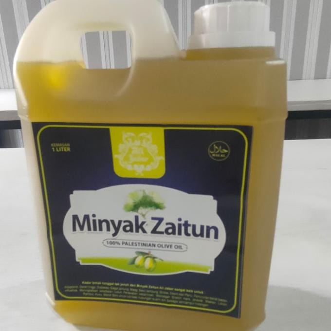 

MINYAK ZAITUN PALESTINE by Syekh Ali Jaber 1 Liter Virgin Olive Oil