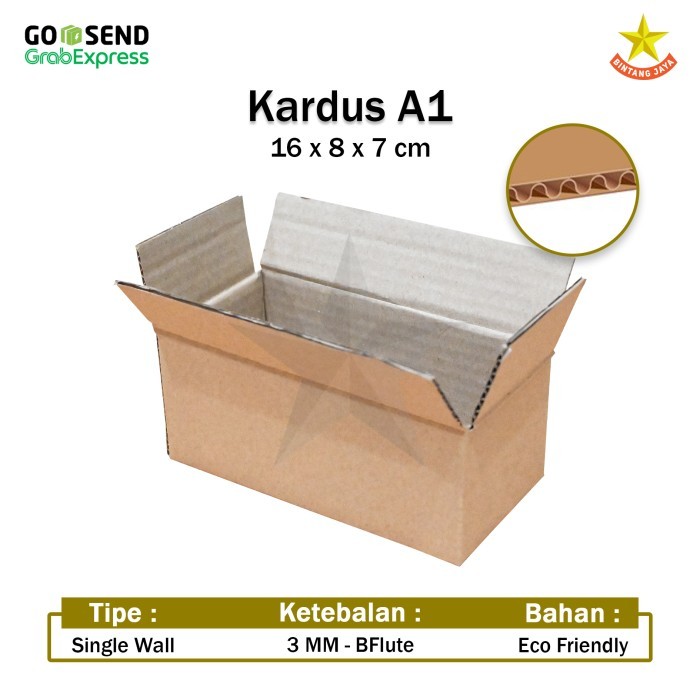 

Kardus - Box - Kotak - Packing - Karton - Dus - Hampers 16 x 8 x 7 cm